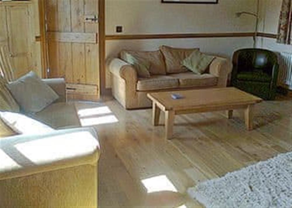 Living room at The Lodge in Lydney, Gloucestershire