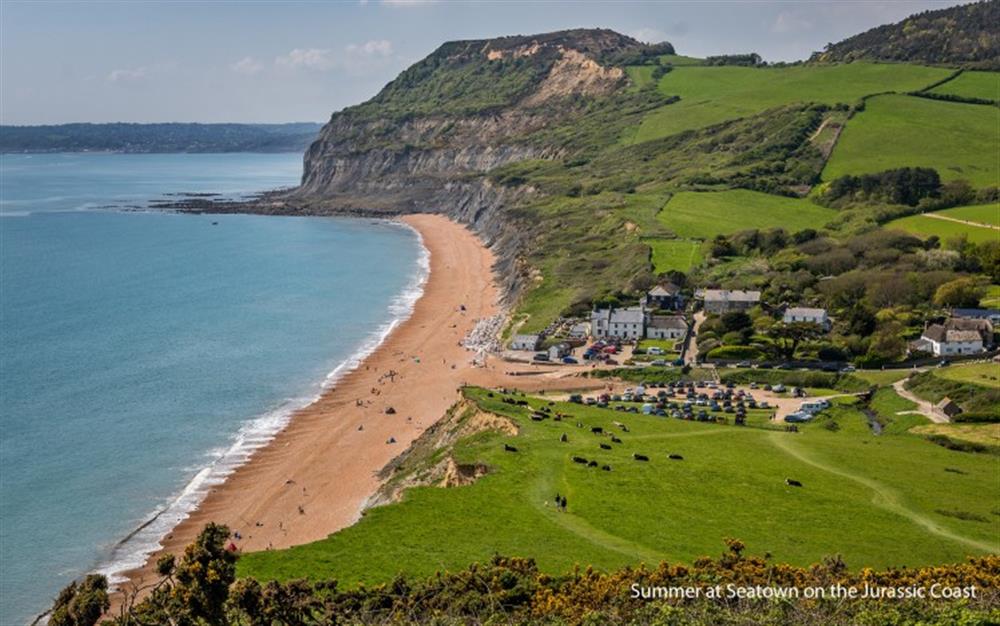 Charmouth beach only five minutes drive at The Lodge in Lyme Regis