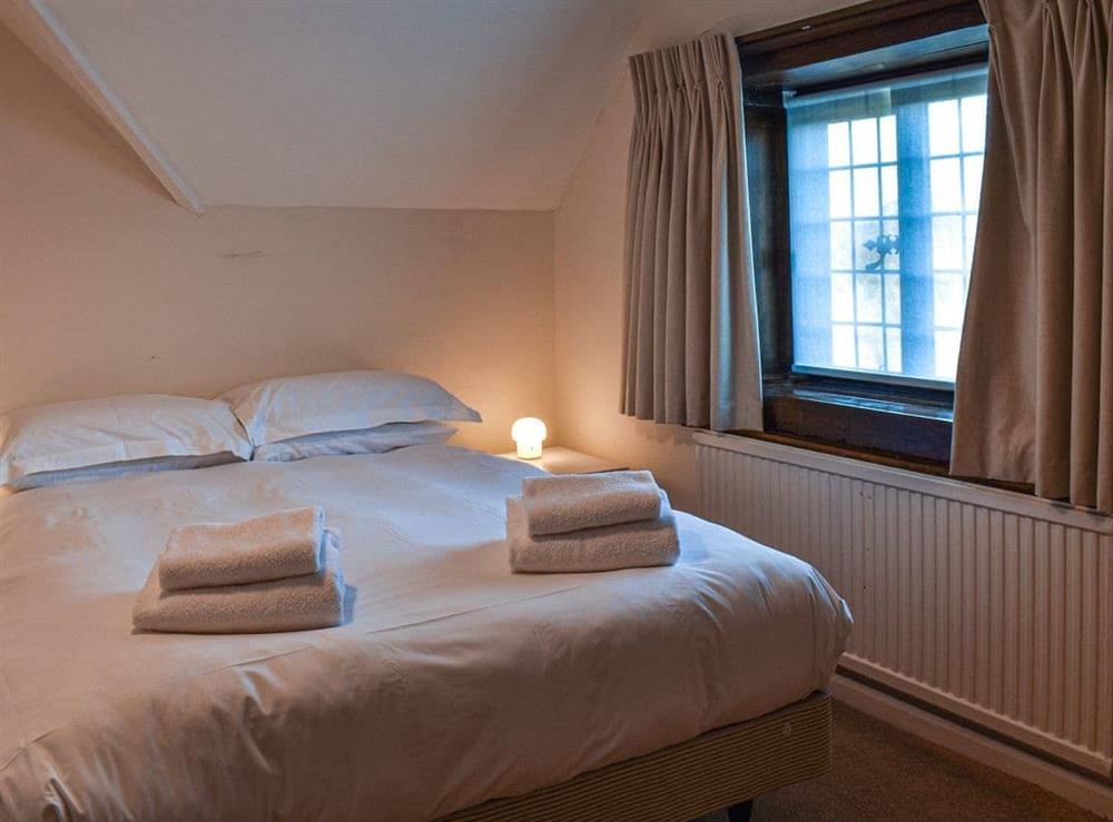 Double bedroom at The Lodge in Madingley, Cambridgeshire