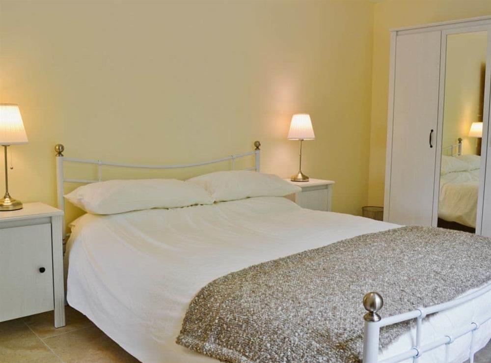 Double bedroom at The Lodge in Malvern, Worcestershire
