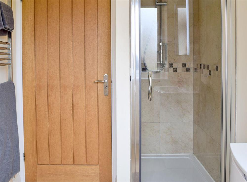 Shower room at The Lodge in Malvern, Worcestershire