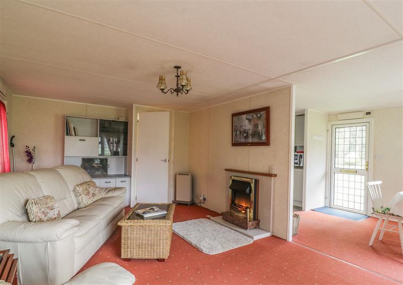 The living area at The Lodge, Attleborough