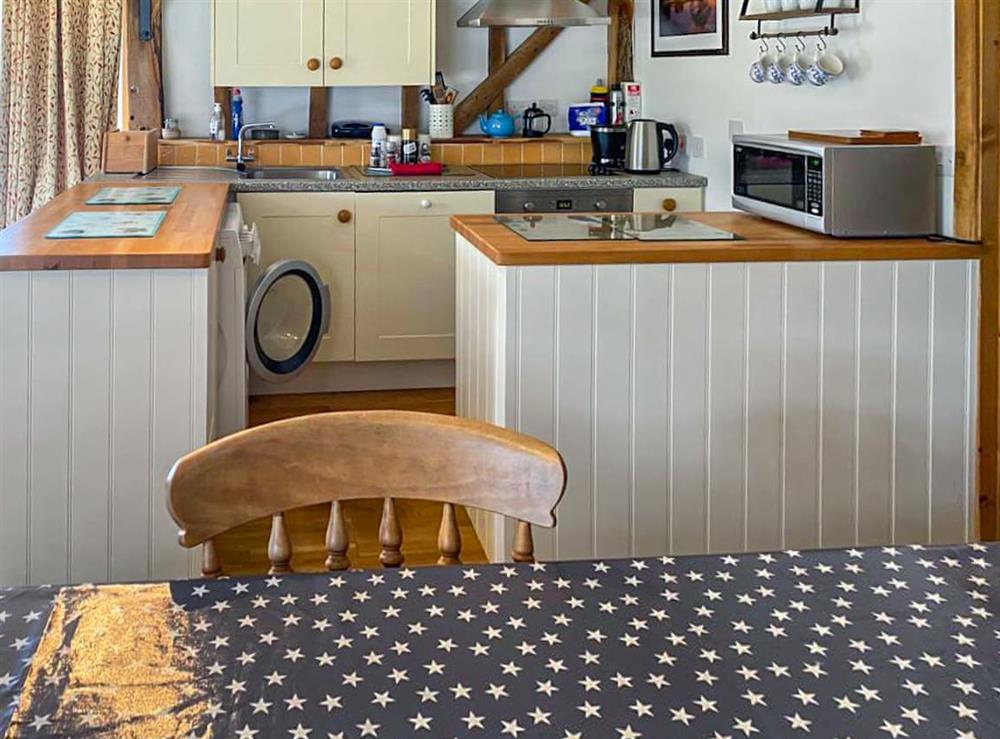Kitchen/diner at The Lodge in Plaistow, near Petworth, West Sussex
