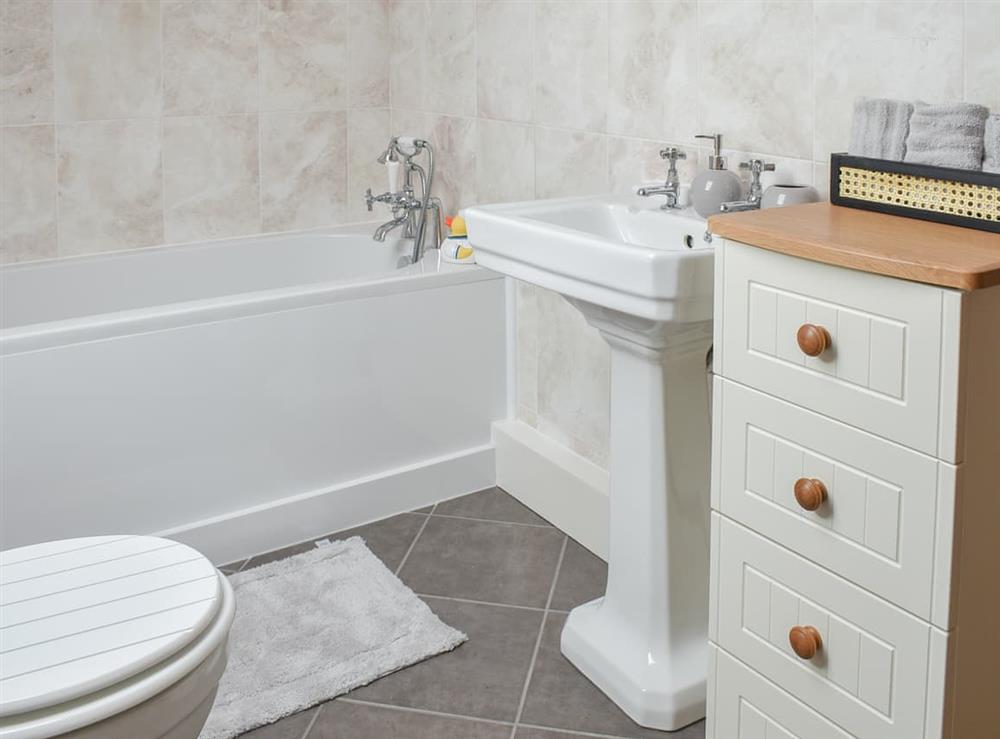 En-suite at The Lodge in Portsmouth, Hampshire