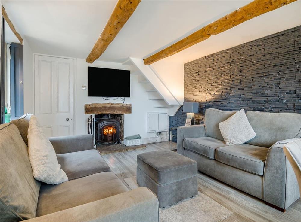 Living area at The Lodge Retreat in Hambrook, near Chipping Sodbury, Avon