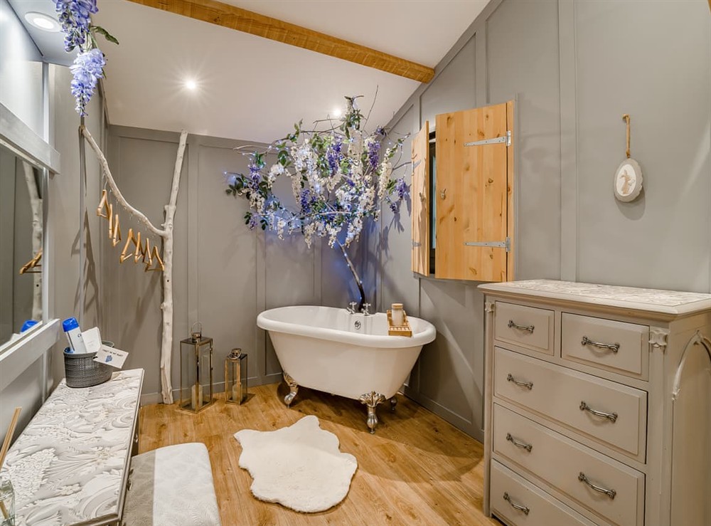 Bathroom at The Lodge in Ringwood, New Forest, Hampshire