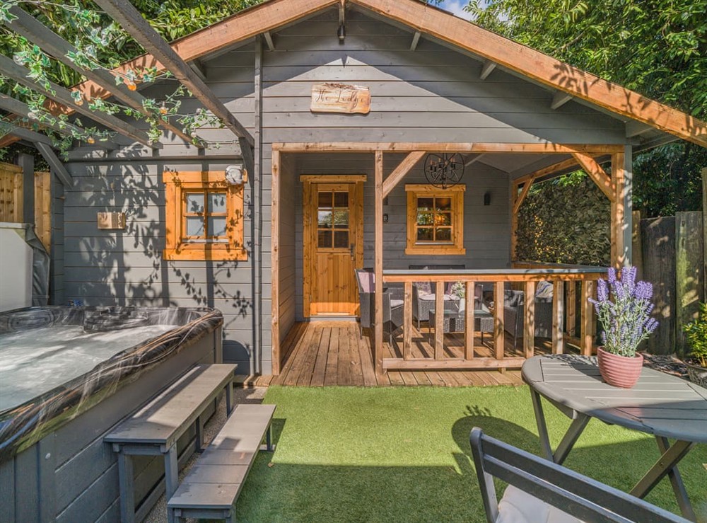 Outdoor at The Lodge in Ringwood, New Forest, Hampshire