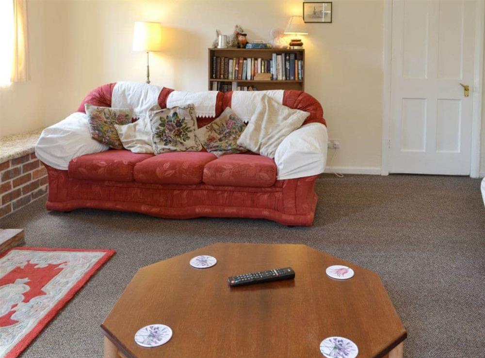 Spacious living room at The Lodge in Scarning, near Dereham, Norfolk