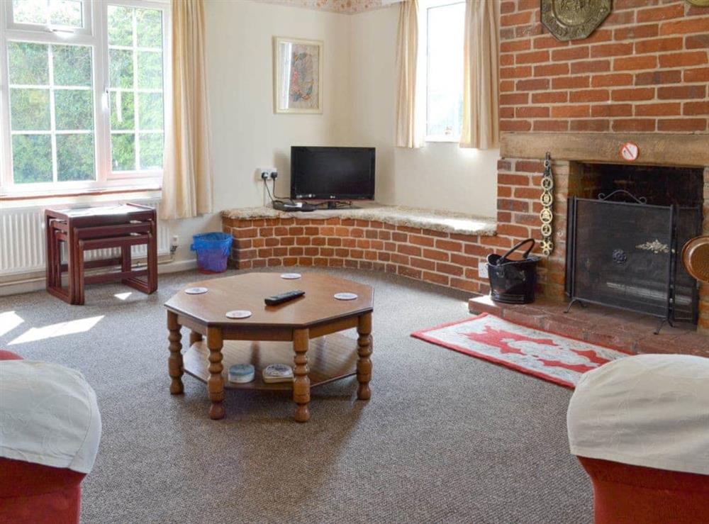 Welcoming living room at The Lodge in Scarning, near Dereham, Norfolk