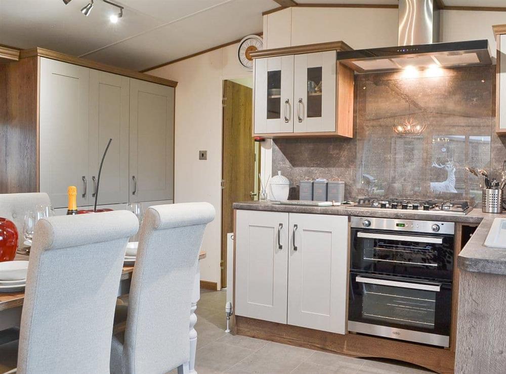 Kitchen at The  Lodge in Sewerby, North Humberside