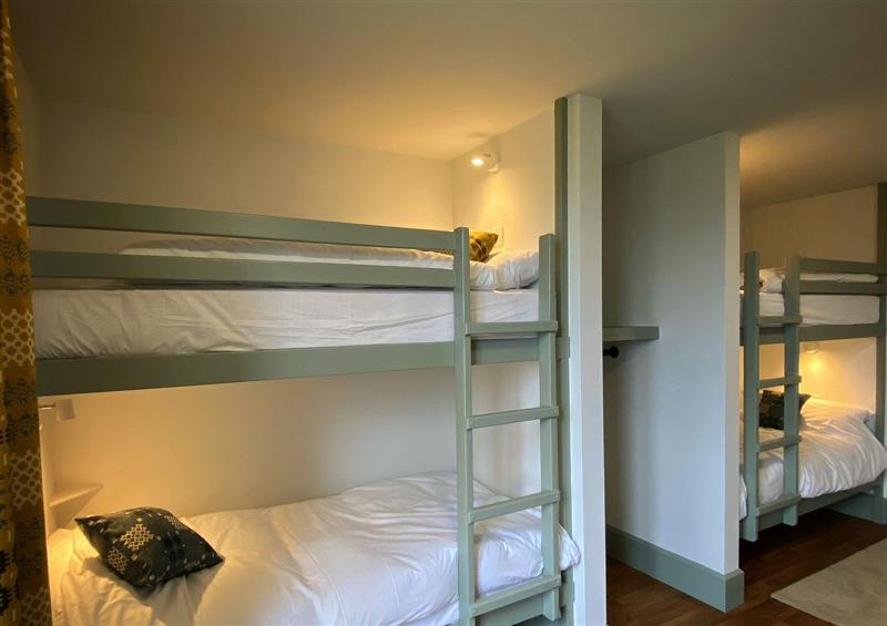 This is a bedroom at The Lodge, Staylittle near Llanidloes