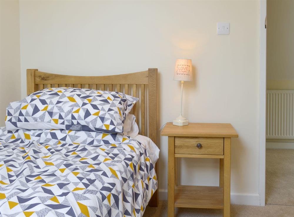 Comfortable single bedroom at The Lodge in Wedmore, near Cheddar, Somerset