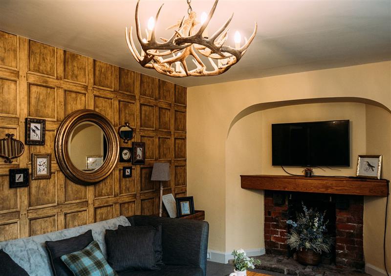 This is the living room at The Lodge, West Bradford near Waddington
