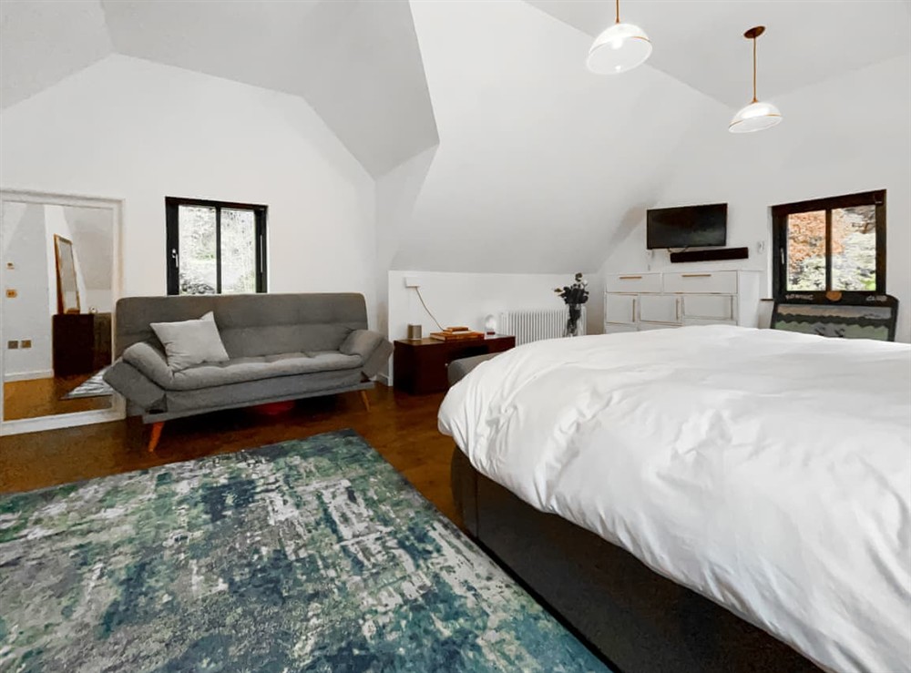 Open plan living space (photo 3) at The Lodge in West Linton, near Edinburgh, Peebleshire