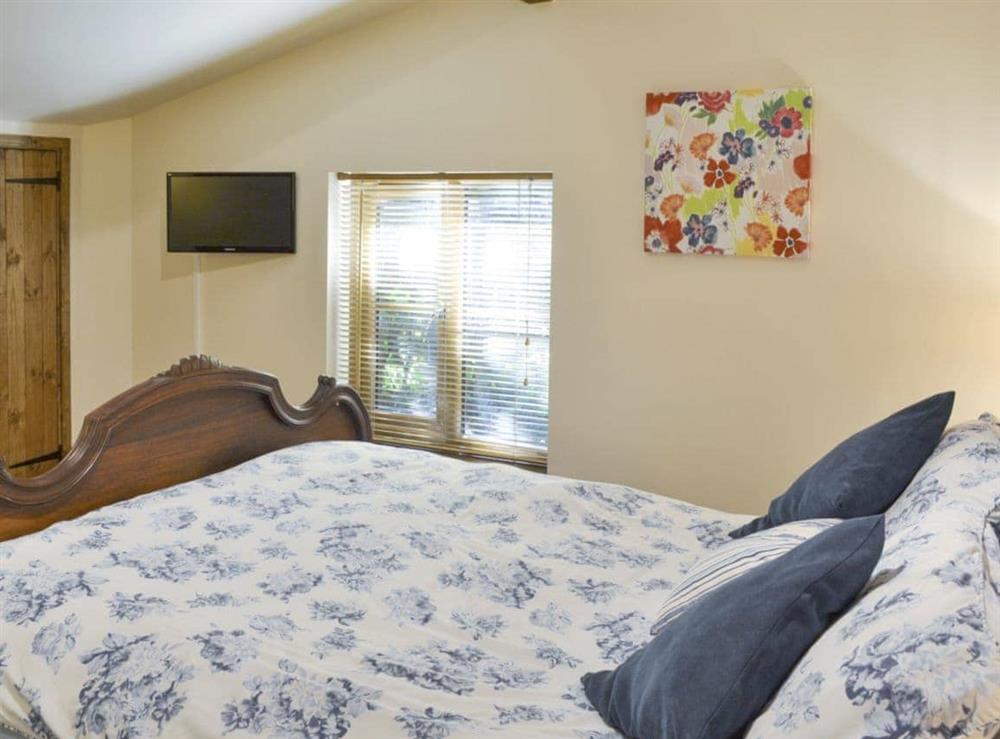 Relaxing double bedroom at Bluebell Lodge, 