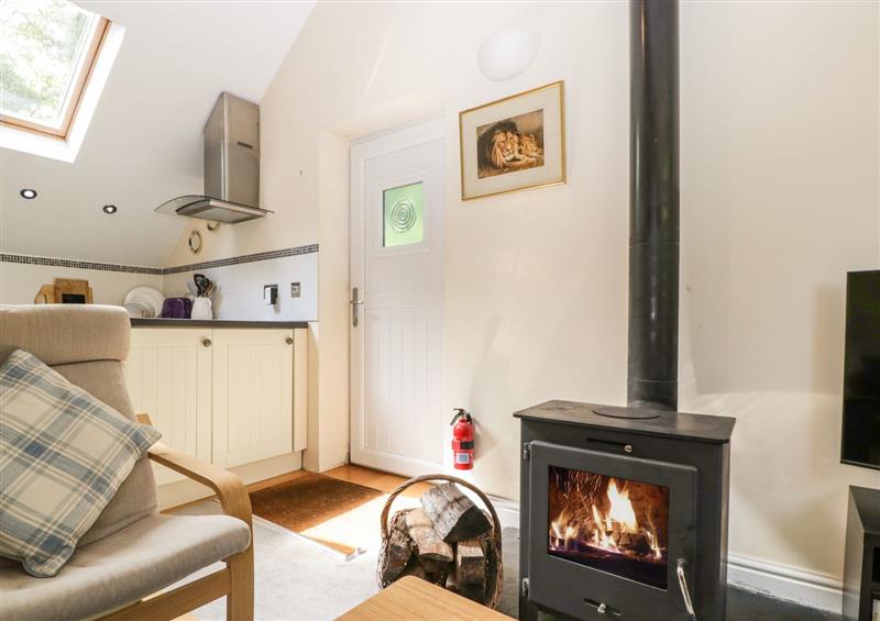 Relax in the living area at The Loft At Nordrach Lodge, Charterhouse-on-Mendip near Blagdon