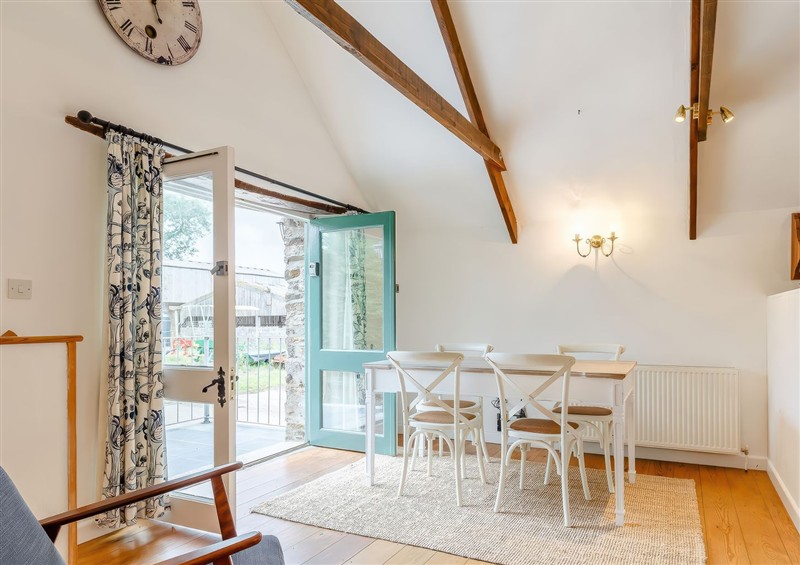 Dining room at The Loft, Bodrean near Truro