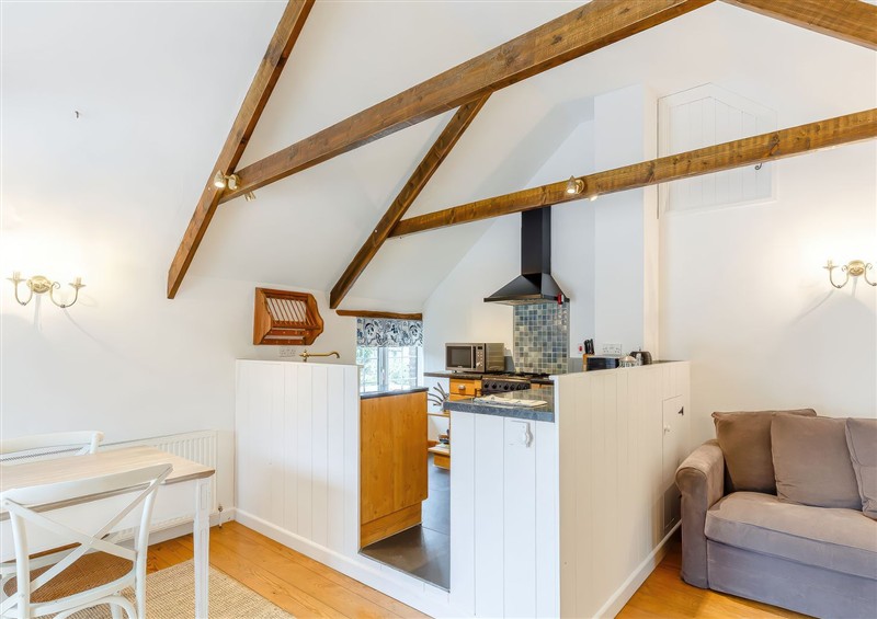 The kitchen at The Loft, Bodrean near Truro