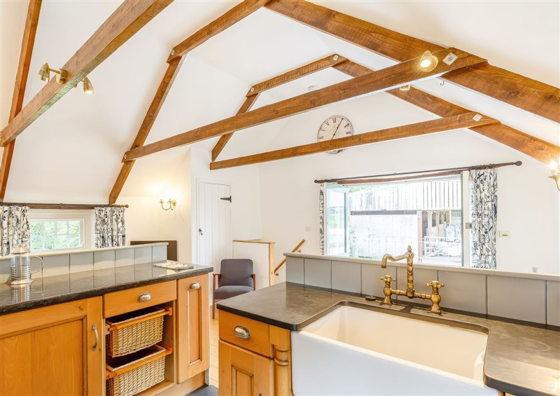 This is the kitchen at The Loft, Bodrean near Truro