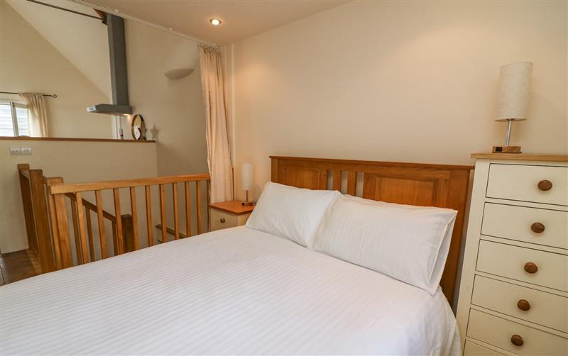 This is a bedroom at The Loft Cottage, Totnes