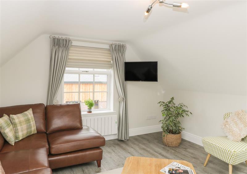 Living room at The Loft, Cross Keys near Hereford, Herefordshire