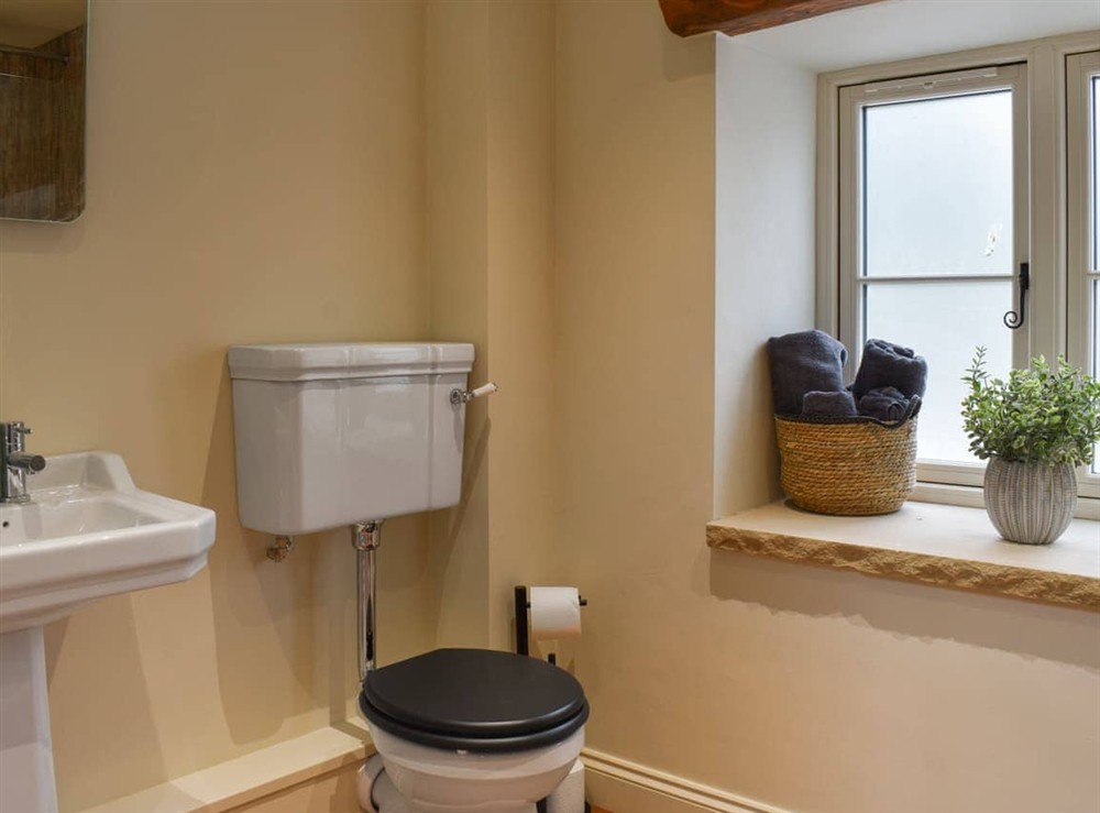 Bathroom at The Loft in Earl Sterndale, near Buxton, Derbyshire