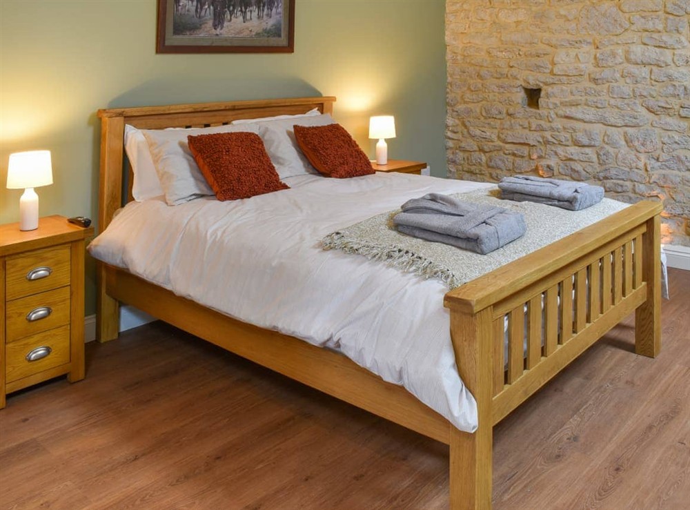 Double bedroom at The Loft in Earl Sterndale, near Buxton, Derbyshire