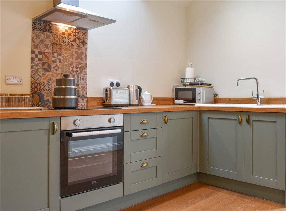Kitchen at The Loft in Earl Sterndale, near Buxton, Derbyshire