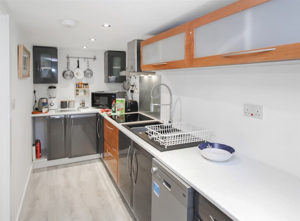 Kitchen at The Loft in Falmouth, Cornwall
