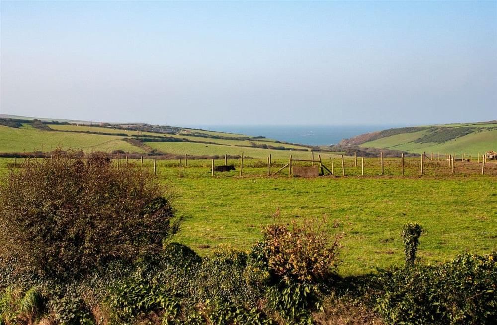 Rural landscape at The Loft in Llanrhian, Pembrokeshire, Dyfed