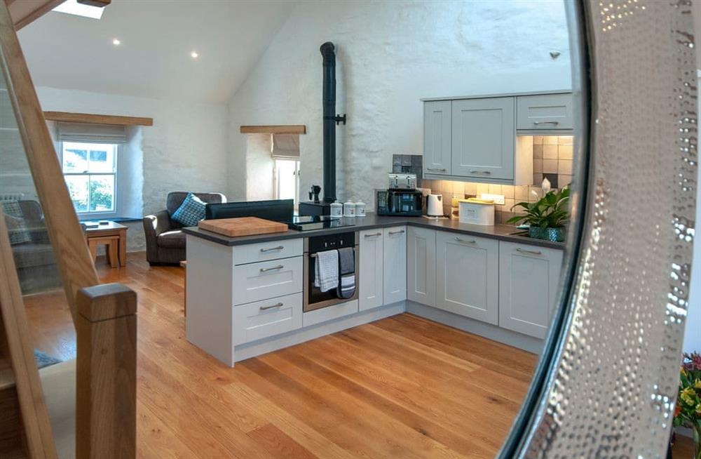 The kitchen at The Loft in Llanrhian, Pembrokeshire, Dyfed