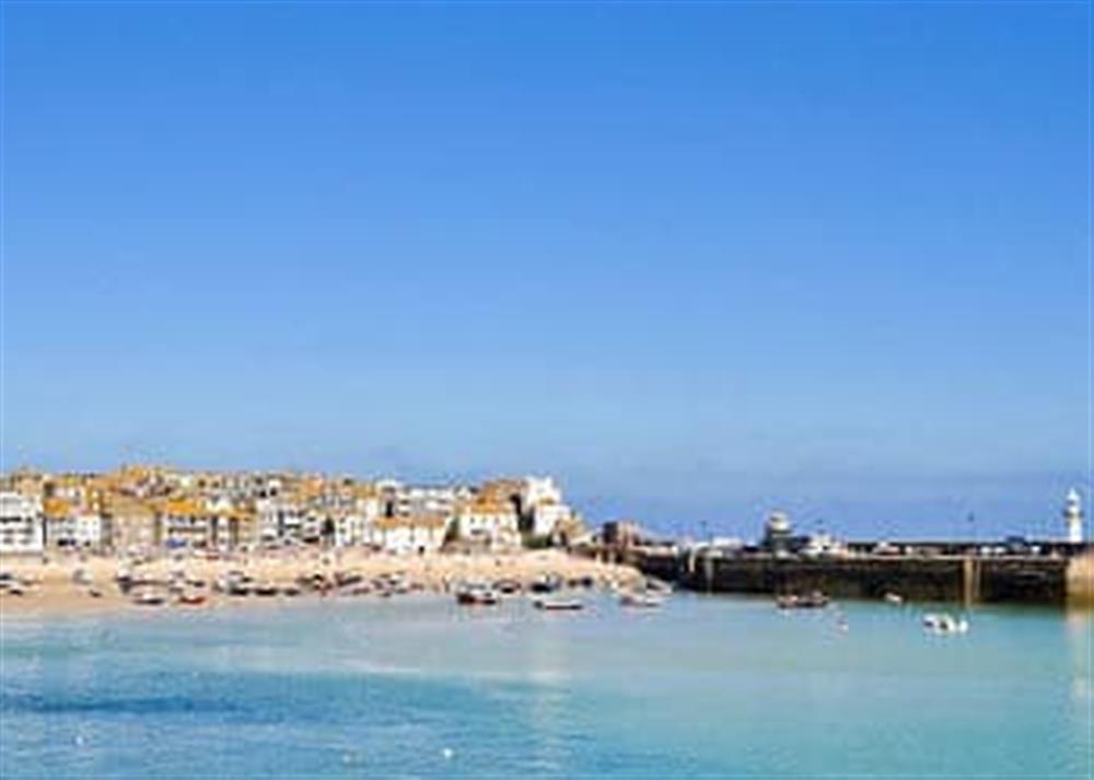 St Ives Harbour/Town at The Loft in Nance, near St Ives, Cornwall