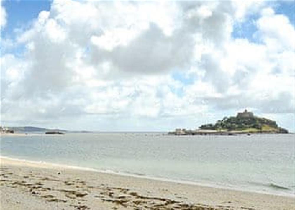 St Michaels Mount at The Loft in Nance, near St Ives, Cornwall