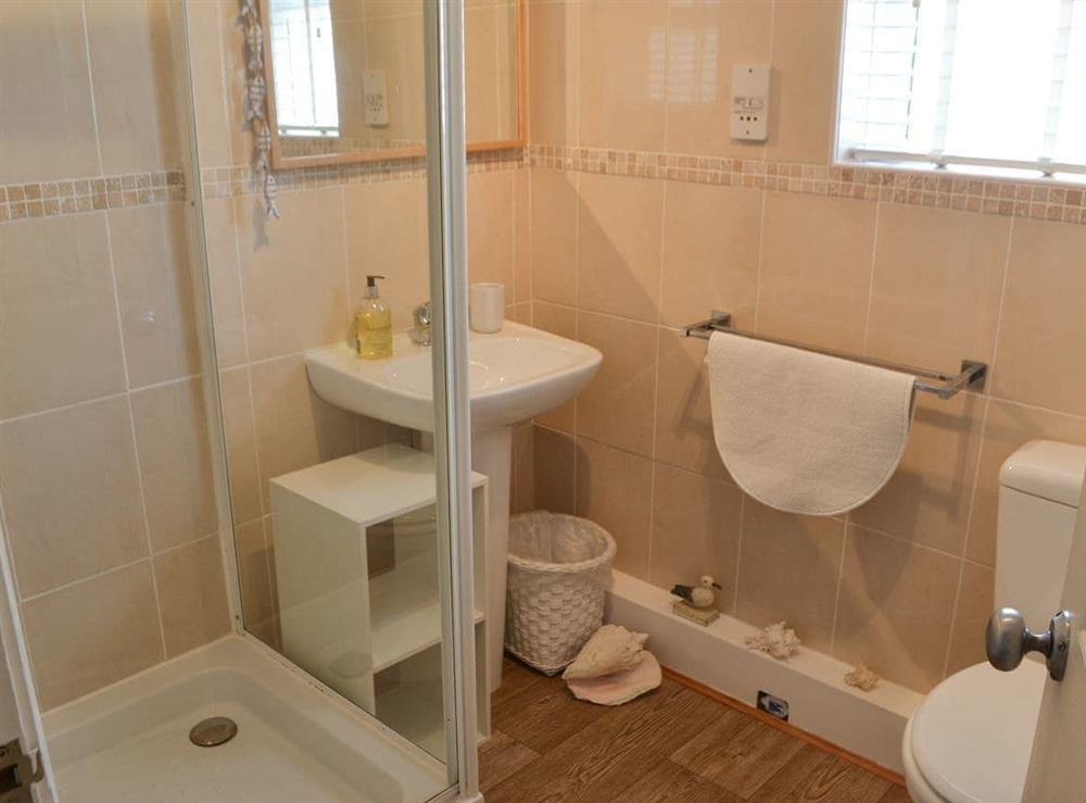 Shower room at The Loft in Walkworth, Alnwick, Northumberland