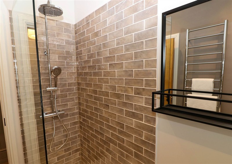 The bathroom at The Loft, Ystradgynlais