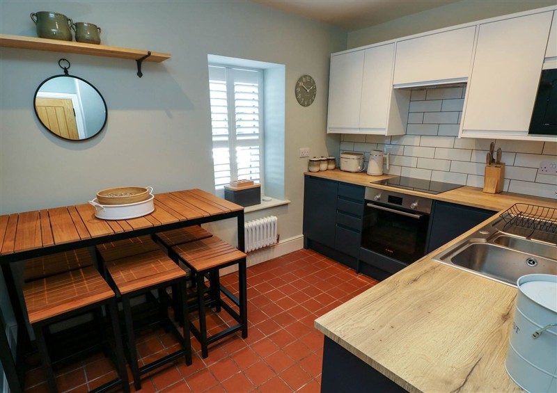 The kitchen at The Loft, Ystradgynlais