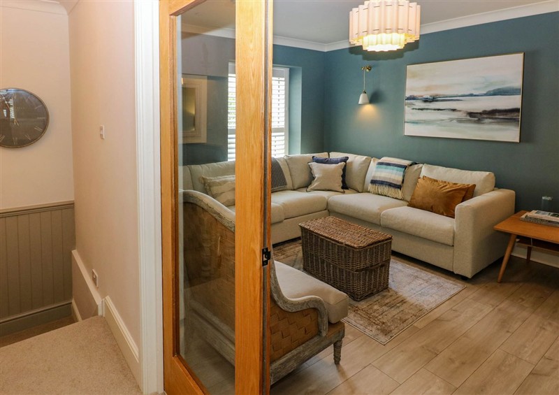 The living room at The Loft, Ystradgynlais