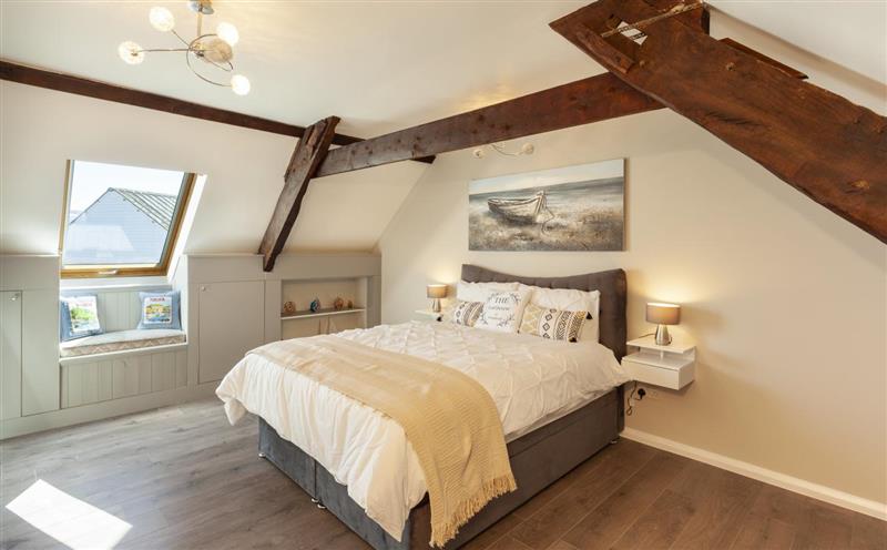 This is a bedroom at The Lofthouse, Minehead