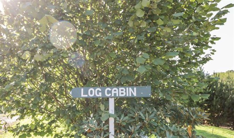 Enjoy the garden at The Log Cabin, Oban