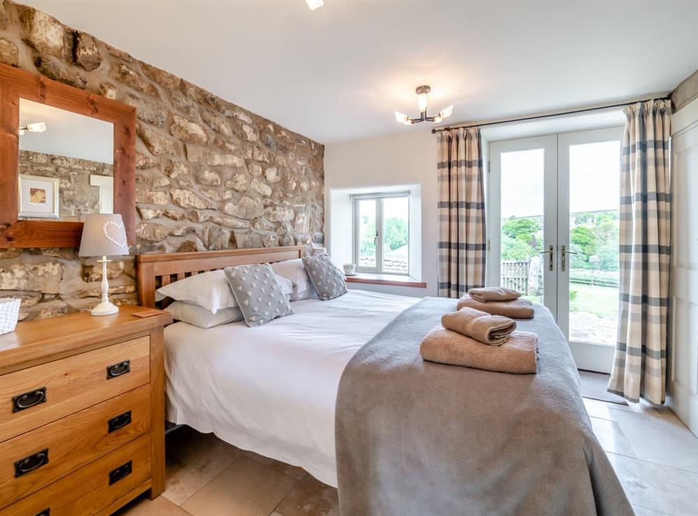 Double bedroom at The Long Barn in Goathland, North Yorkshire