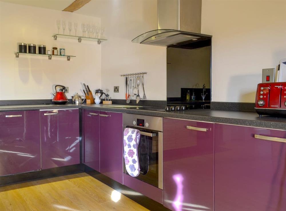 Modern fitted kitchen (photo 2) at The Long Barn in Stoke-On-Trent, Staffordshire