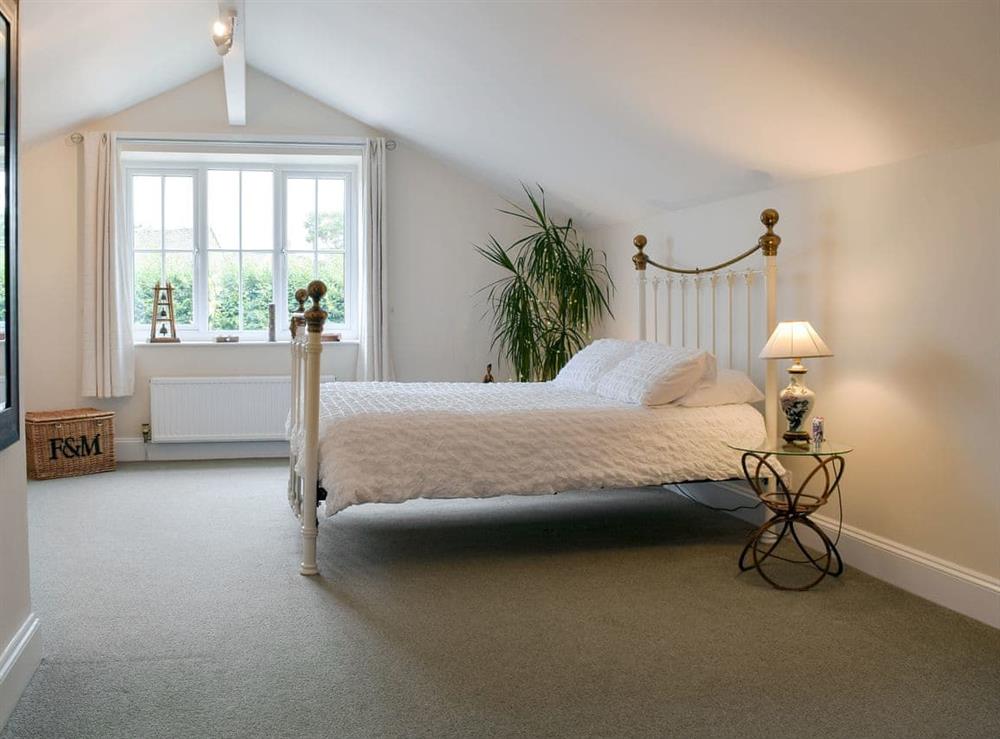 Spacious double bedroom at The Long House in Middle Aston, near Bicester, Oxfordshire