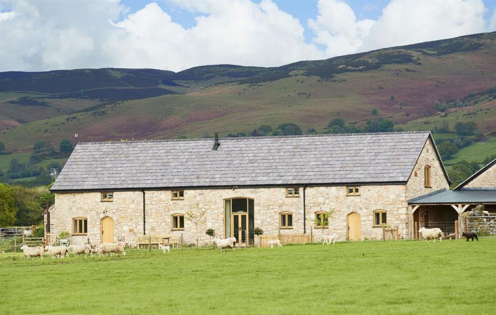 The Longbarn at Caerfallen is a Grade II listed luxury home with stunning views at The Longbarn at Caerfallen, Ruthin
