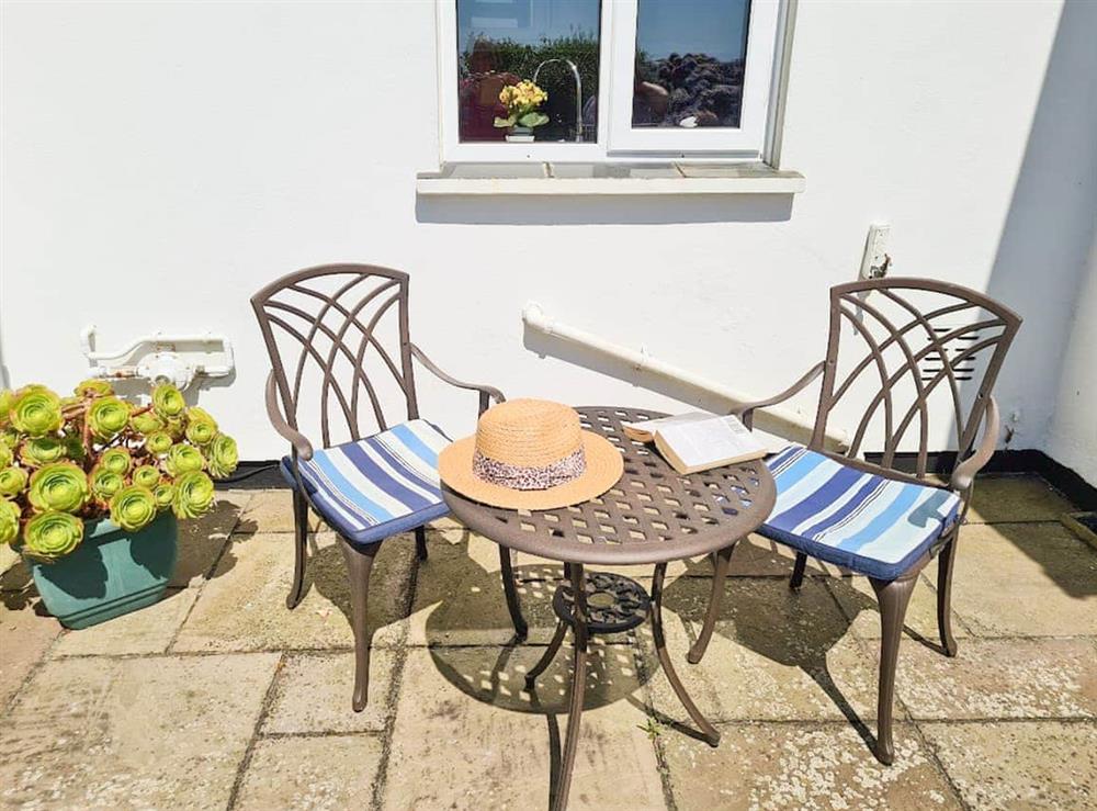 Outdoor area at The Look Out in Penzance, Cornwall