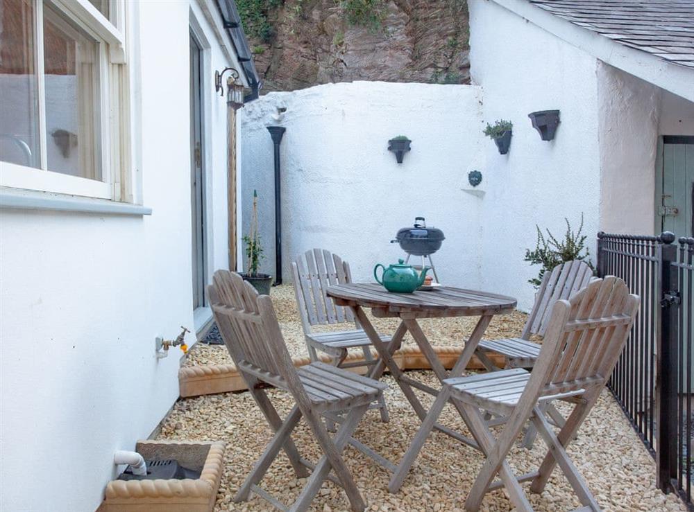 Rear patio area (photo 2) at The Lookout 43 in Brixham, Devon