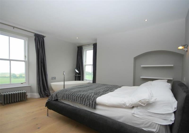 One of the 6 bedrooms at The Lookout, Embleton