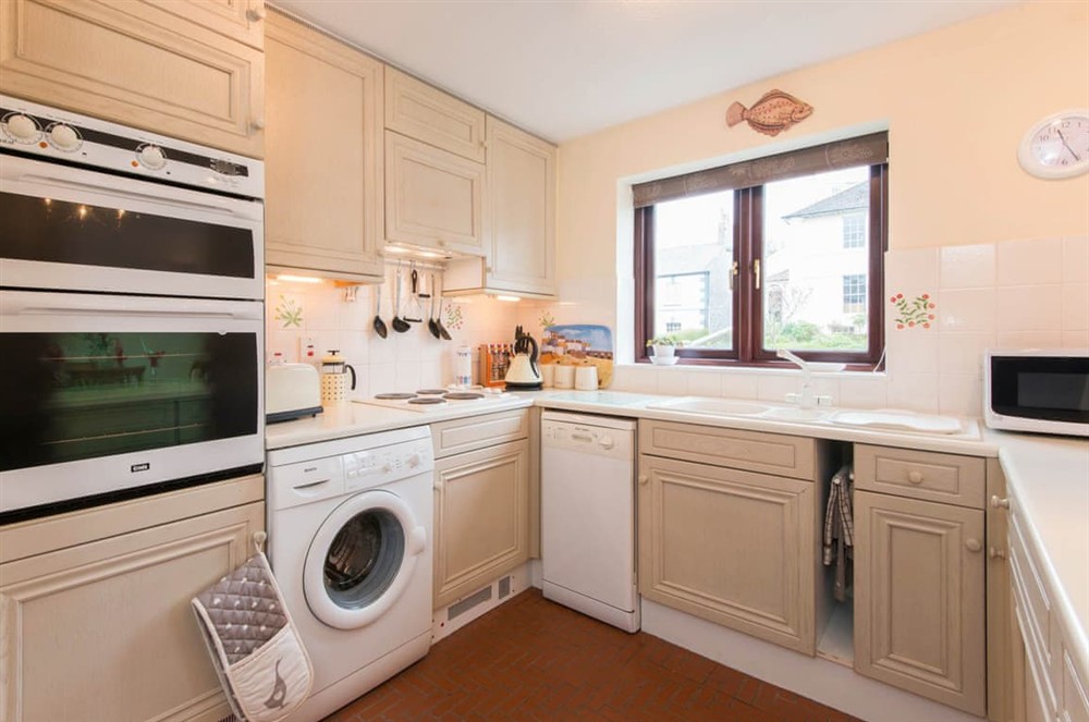 Kitchen area at The Lookout in Falmouth, Cornwall
