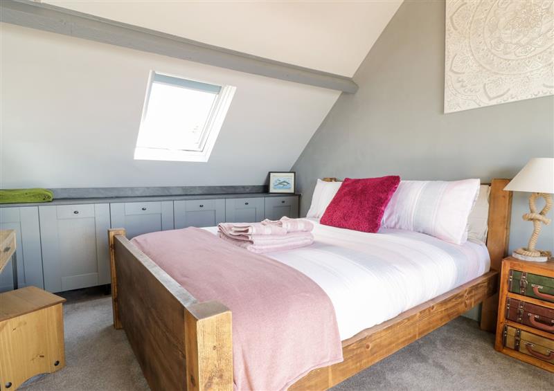 This is a bedroom at The Lookout, Llanaber