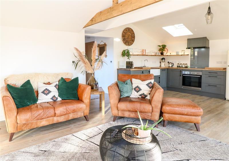 Relax in the living area at The Lookout, Lound near Hopton-On-Sea