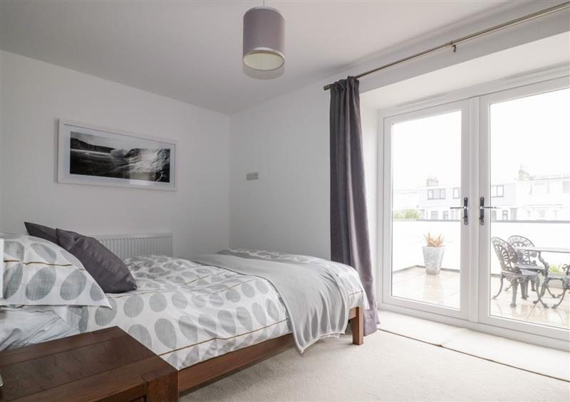 One of the bedrooms at The Lookout, Newquay